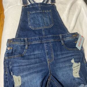 Cat & Jack Blue Denim Overalls